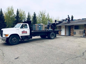 starting another job-Advnaced Roofing Moose Jaw